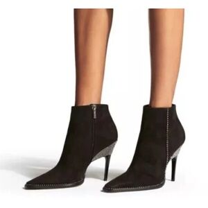 Jimmy Choo Black Suede Ankle Booties